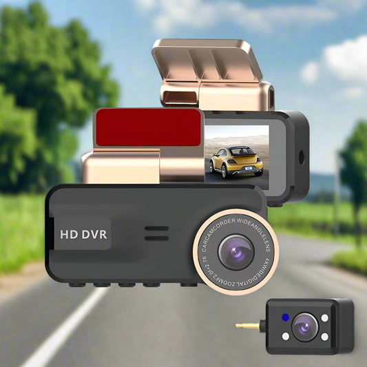 HD 1080p Dashboard Kamera Med Nattesyn Og WiFi — Fuld Sikkerhed Og Overvågning 