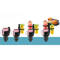 Autobekerhouder met multifunctioneel plateau — Eenvoudig te installeren en universeel 