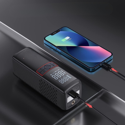 Φορητός Συμπιεστής Αέρα 160PSI — Συμπαγής και Εύκολος στη Μεταφορά 