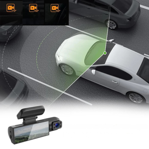 Intelligent HD Dashcam – Secured Parking And Protected Driving 