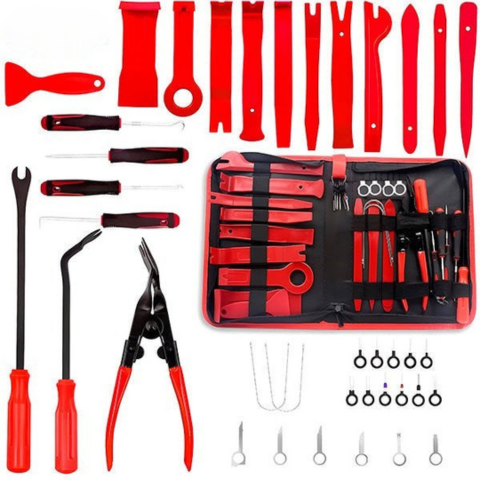 Kit di attrezzi per interni auto – Porte e cruscotto 