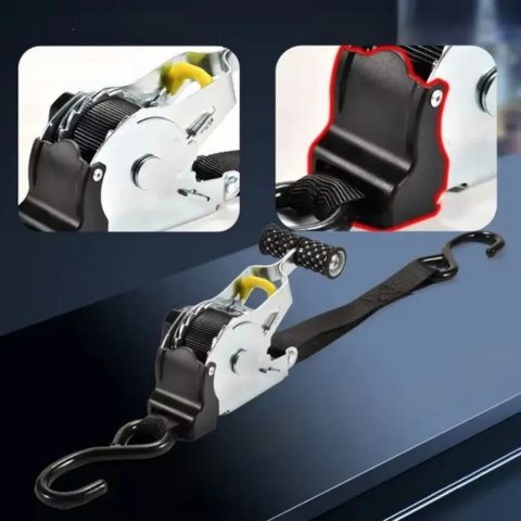 Zugband mit Rückholmechanismus – Schnelle Befestigung und sichere Transport 