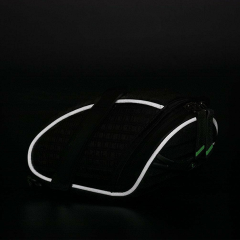 Bolsa de sillín de bicicleta — Almacenamiento impermeable y diseño aerodinámico 