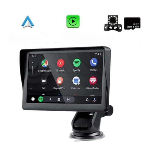 Inteligentní auto displej – Navigace, Hudba a Kamera 