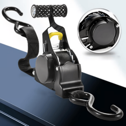 Zugband mit Rückholmechanismus – Schnelle Befestigung und sichere Transport 