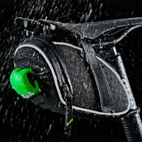 Bolsa de sillín de bicicleta — Almacenamiento impermeable y diseño aerodinámico 