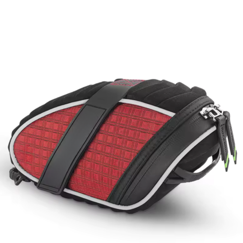 Bolsa de sillín de bicicleta — Almacenamiento impermeable y diseño aerodinámico 