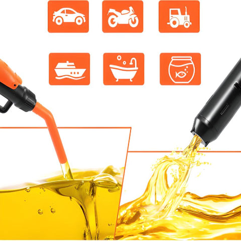 Pompa di trasferimento carburante portatile – Semplice, veloce e senza sforzo 