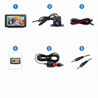 Sistema Multimediale Multifunzionale Per Auto — GPS, Musica & Telecamera Di Retromarcia 