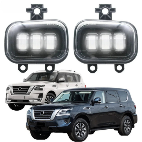פנסי ערפל LED לניסאן פטרול Y62 — נראות וביטחון מוגברים 