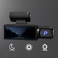 Dashcam Dubbel Full HD Auto - Nachtzicht + Interne Camera 