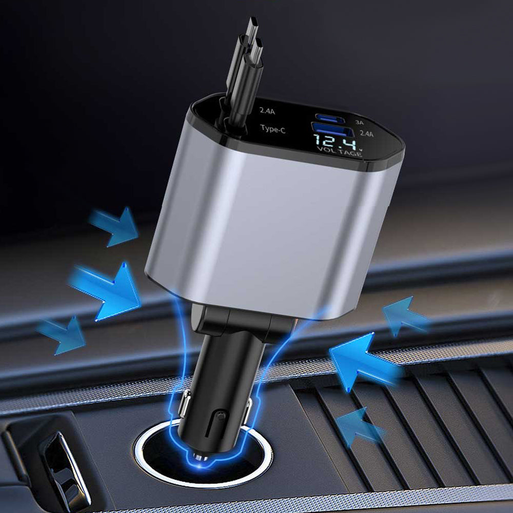 Caricatore per auto 9-in-1 — Potenza 154W per tutti i tuoi dispositivi 