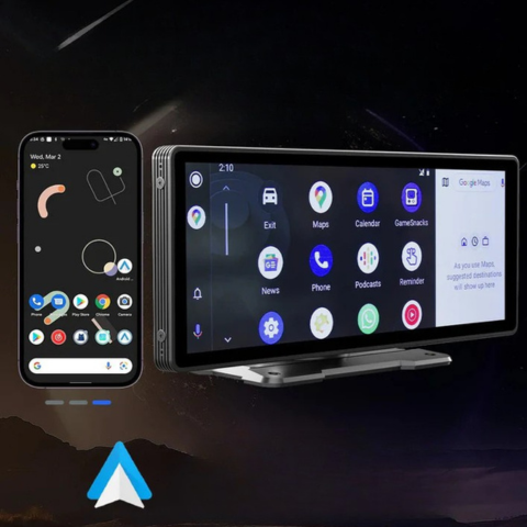 Drahtloser Touchscreen fürs Auto - Intelligente Steuerung & elegantes Design