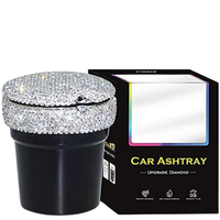 Brilliant Mini Car Ashtray - elegant design og røyksikker lukking