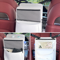 Organizador colgante para coche - Multibolsillo para accesorios de uso diario