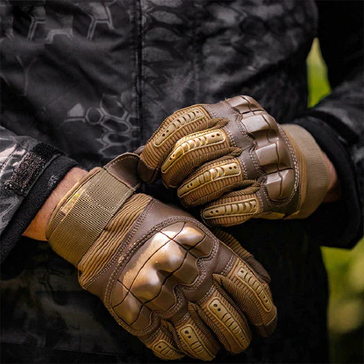 Guanti Moto Tattici Rinforzati – Protezione e Grip Estremo 