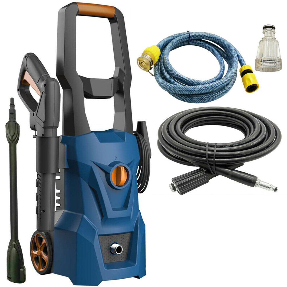 שואב אבק בלחץ גבוה חשמלי — עוצמה 3000 PSI לניקוי אינטנסיבי 