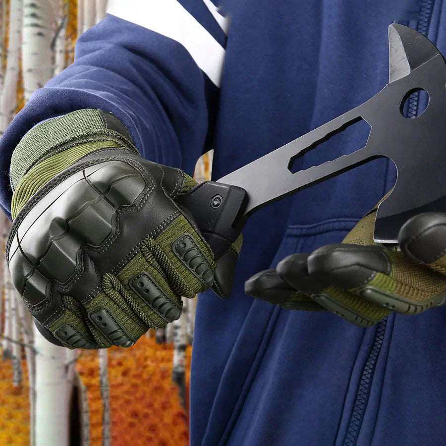 Reinforced Tactical Motorcycle Gloves – Extreme Protection and Grip 
