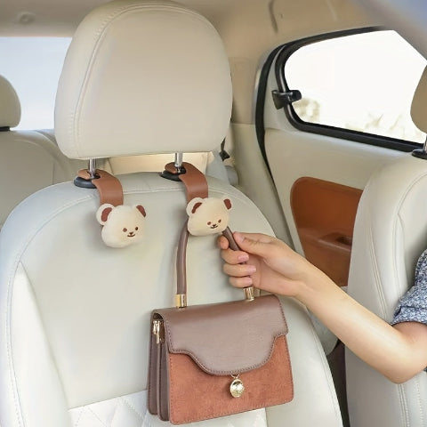 Ganchillo Oso Para Coche – Almacenamiento Práctico 