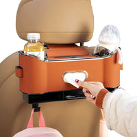 Οργανωτής πίσω καθίσματος με γάντζους και κουτί αποθήκευσης - Βελτιστοποιημένος χώρος & τακτοποιημένο αυτοκίνητο