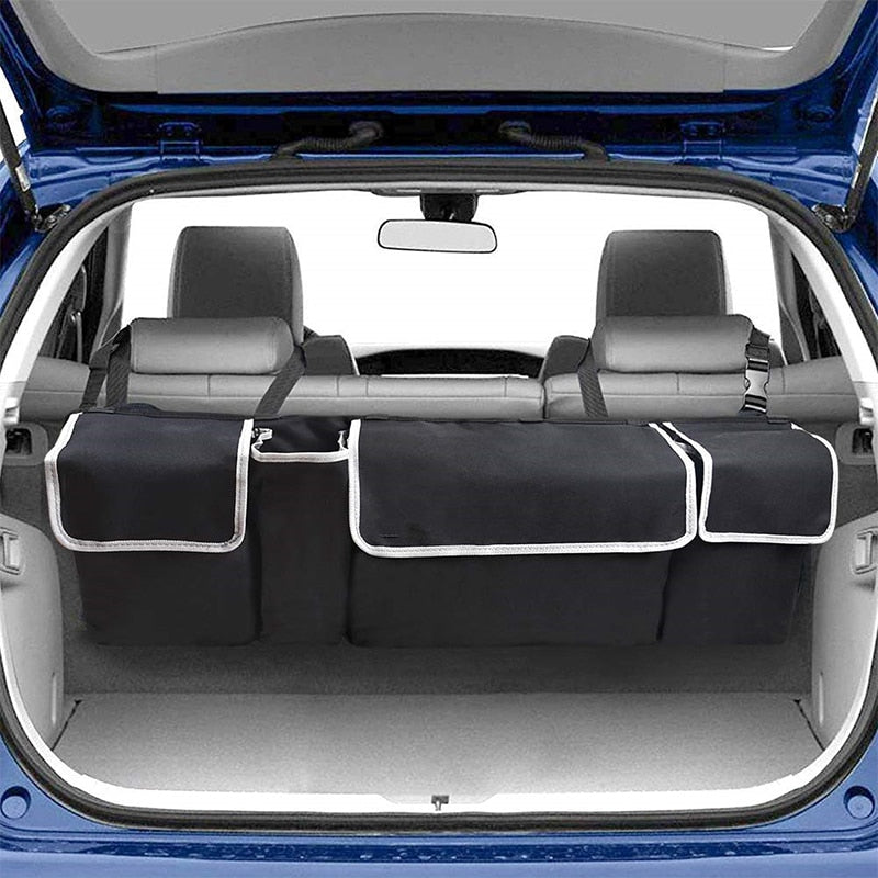 Organizador De Maletero De Coche — Almacenamiento Práctico Y Espacioso 