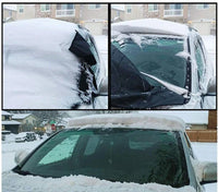 Couverture Magnétique Pare-Brise — Protection Contre Givre Et Neige